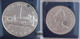 Kanada, 1 Dollar 1964  Toronto  FM-Frankfurt   Feinsilber: 11,66g