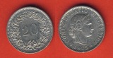 Schweiz 20 Rappen 1975