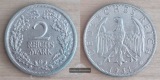 Deutschland, Weimarer Republik.  2 Reichsmark 1931 D  FM-Frank...