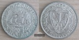 BRD, Weimarer Republik 3 Reichsmark  1927 A  Bremerhaven  FM-F...