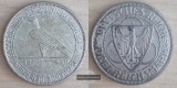 Deutschland, Weimarer Republik 3 Reichsmark 1930 A Rheinland-R...