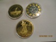 3 Medaillen Giganten Motiv  siehe Foto / MH10