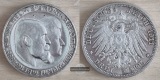 Dt. Kaiserreich. Württemberg, Wilhelm II. 3 Mark 1911 F Silb....