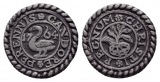 Medaille 1764; Zinn; 27 g; Ø 33 mm