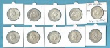 USA 10x 1/2 Dollar Silber Münzenankauf Koblenz Frank Maurer A...