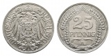 Deutsches Kaiserreich; 25 Pfennig 1910