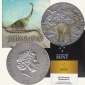Niue 2$ Silbermünze *Brontosaurus* 2021 1oz Silber in Antik F...