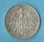 Kaiserreich 3 Mark Sachsen 1913 Völkerschlachtdenkmal ss-vz M...