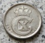 Dänemark 10 Öre 1919, Silber