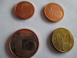 Slowenien  1, 2, 5 und 10 Cent aus 2007 bankfrisch/aus dem Umlauf