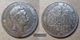 Deutsches Kaiserreich. Preussen, Wilhelm II.  5 Mark 1898 A   ...
