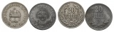 RDR, Haus Habsburg; 2 Kleinmünzen 1907/1916