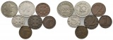 Ösrerreich; 7 Kleinmünzen 1924-1931