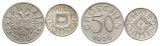 Ösrerreich; 2 Kleinmünzen 1935