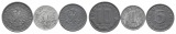 Ösrerreich; 3 Kleinmünzen 1949/1947/1951