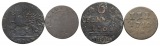 Altdeutschland; 2 Kleinmünzen 1762/1710