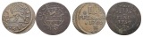 Altdeutschland; 2 Kleinmünzen 1760/1759