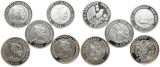 Dänemark: Margrethe II., 5 x 10 Kronen in Silber, 5 Unzen FEI...