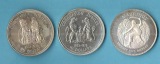 Commonwealth 3 Silbermünzen ca.real 85,12 Gr. Gr.925 AG  Mün...