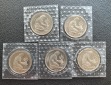BRD Satz 50 Pfennig 2000 ADFGJ 5 Münzen in Polierter Platte 06