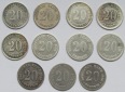 Kaiserreich: Elf verschiedene 20 Pfennig