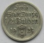 Danzig: 1/2 Gulden 1923