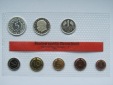 Deutschland: Kursmünzensatz 1971 F