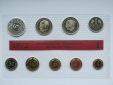 Deutschland: Kursmünzensatz 1972 F
