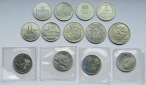 DDR: Lot aus 13 verschiedenen Gedenkmünzen
