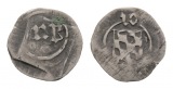 Mittelalter Pfennig; 0,45 g