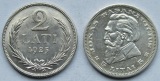 Lettland/Litauen: Lot aus zwei Silbermünzen, zusammen 15,1 g ...