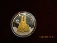 10 Dollars 2009 Cook Islands Skulpturmünze 999er Silber + 925...