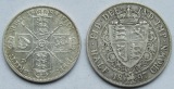 Vereinigtes Königreich: Lot aus zwei Silbermünzen, zusammen ...