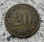 Kaiserreich 20 Pfennig 1874 A