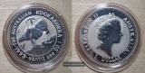 Australien,  1 Dollar 1993 Kookaburra  FM-Frankfurt  Feinsilbe...