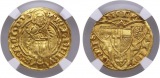 Deutschland Trier-Koblenz 1 Goldgulden o.J. 1388-1418 | NGC AU...