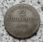 Sachsen Coburg Gotha 2 Groschen 1841 G, Belegstück
