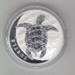 1 Unze oz 999 er Silber Niue, 2 Dollar, Schildkröte, Turtle, ...