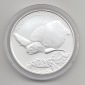 1 Unze oz 999 er Silber Tokelau, 5 Dollar, Schildkröte, Turtl...