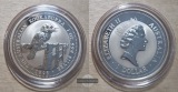 Australien,  1 Dollar 1998 Kookaburra  FM-Frankfurt  Feinsilbe...