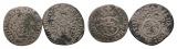 Altdeutschland; 2 Kleinmünzen 1700