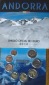 KMS Kursmünzensatz Andorra 2014 1 Cent-2€ 8 Münzen 1. Jahr...