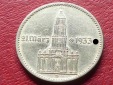 Silbermünze 2 Reichsmark 1934 D Kirche mit Datum