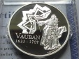 Silbermünze Frankreich 1 ½ Euro 2007 „Vauban“, PP, in Ka...