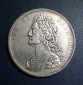 265. Nachprägung Crown Krone 1734 England Georg II. mit Randp...
