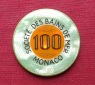 Casinojeton 100 Francs = 15,25€ Spielcasino Monte Carlo Mona...