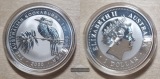 Australien  1 Dollar 2000 Kookaburra FM-Frankfurt Feinsilber: ...