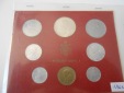 Vatikan Kursmünzensatz 1963(2) MCMLXIII ANNO I im Folder