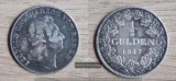 Baden ½ Gulden 1847, 1845-1852 FM-Frankfurt   Feinsilber: 4,77g