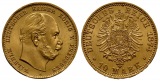 3,58 g Feingold. Wilhelm I. (1861 - 1888)